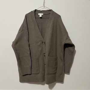 Thick Cardigan Fits Like an XL